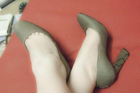 Shoe Room #17 Casadei Grey Pumps