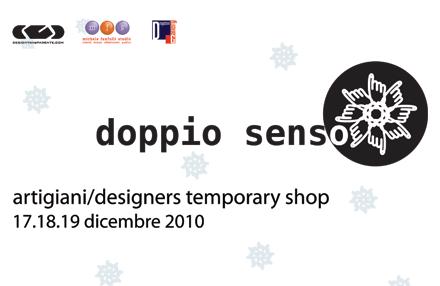 DOPPIO SENSO TEMPORARY SHOP: PROGRAMMA EVENTO