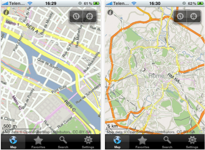 App Store: una mappa europea gratis ed offline con Europe Offline Map with directU