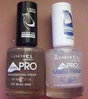 smalto Rimmel London Lycra Pro - 397 beige babe + Matte Finish