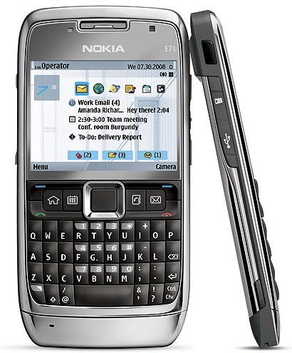 Update: Nokia E71, E66 & E63 Firmware V. 501.21.001