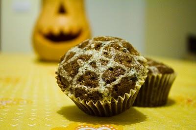 ∞ Halloween Party - Spider Pumpkin Cupcake
