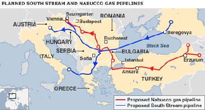 LE PIPELINE DEL GAS