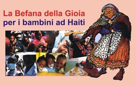 La Befana vola ad Haiti per i bambini