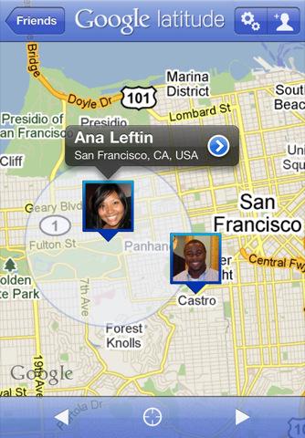 45587 Google Latitude disponibile su AppStore