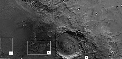 Origine della struttura Schiaparelli su Marte