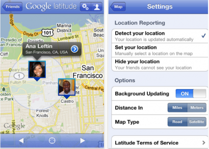 App Store: arriva (finalmente) Google Latitude