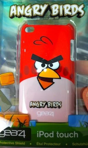 angrybirdz custodia jpg Angry Bird: arrivano anche le custodie per iPhone ed iPod Touch!