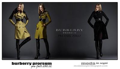 Burberry Prorsum Pre-Fall 2011.12