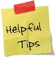 Helpful tips: consigli utili (almeno spero).