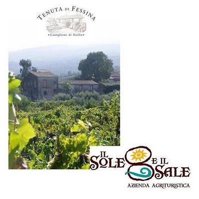 I vini della Tenuta di Fessina all'Agriturismo Il Sole e il Sale di Acireale. Il 16 dicembre alle pendici dell'Etna