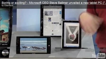 Microsoft annuncerà nuovi tablet (Slate) al CES2011