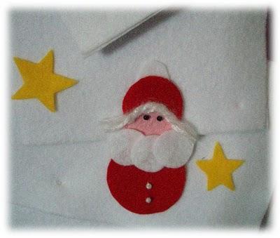 Alberello di Natale stilizzato in panno