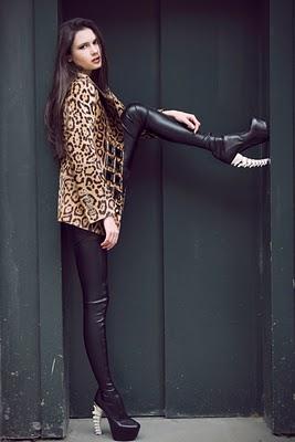 Luxirare Leopard Jacket & Coat ......