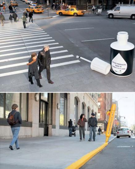 Crosswalk advertising