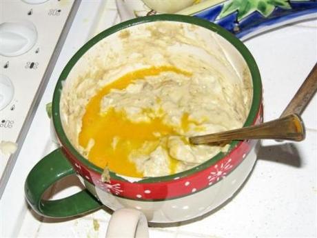 Piccoli soufflè di carfiofi in crosta di pane