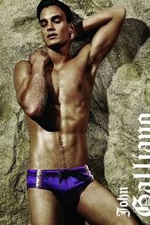 John Galliano campagna pubblicitaria beachwear 2011 / John Galliano beachwear 2011 ad campaign