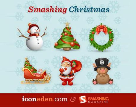 smashing xmas Christmas Design Resources: Santa Claus