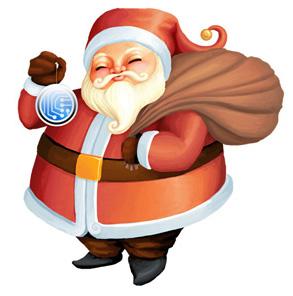 santa rastor 1 Christmas Design Resources: Santa Claus