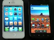 iPhone sfida Google Nexus