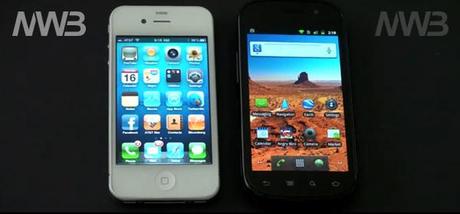 iPhone 4 sfida Google Nexus S