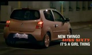 Renault Twingo Miss Sixty, il Lesbo-Spot Censurato in TV