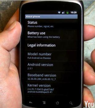 Gingerbread arriva, in via non ufficiale, anche sul Nexus One