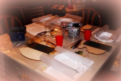 CORSO DI COUNTRY PAINTING!!!!