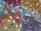 Esasperati bellissimi patterns nello stile tinga-tinga