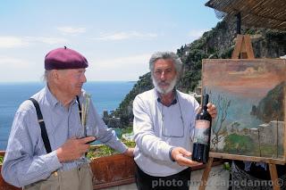 Un vino con l'etichetta di un dipinto di Peter Ruta.