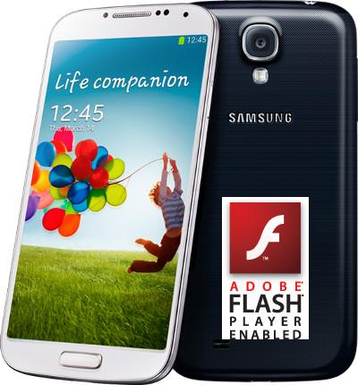 Flash Player su Galaxy S4