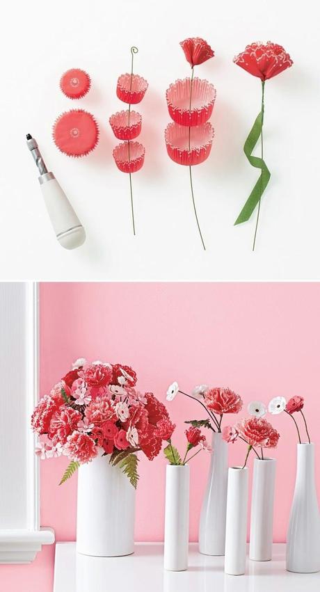 Decorare a primavera  con diy flowers/ parte 2