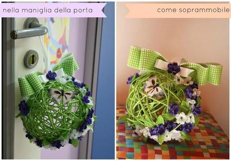 Decorare a primavera  con diy flowers/ parte 2