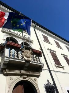 Latisana - palazzo del Municipio - piazza Indipendenza