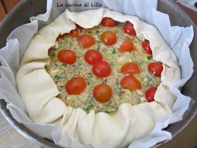 Torte salate: Torta salata tonno e stracchino