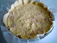 Torta salata con scamorza e mortadella