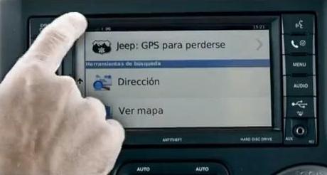 Il GPS per perdersi. Ha senso, è Jeep.