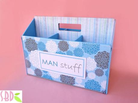 Cassetta porta attrezzi maschile - Masculine tool holder box