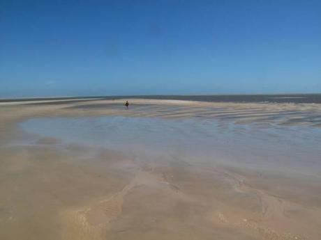 Bassa marea. il silenzio assordante dell'immensità.