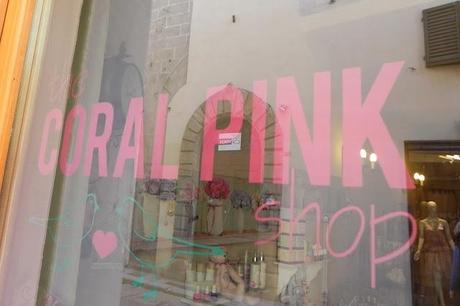 The Coral Pink Shop ha aperto a Pistoia! ecco le immagini della mia visita...venite a curiosare :)