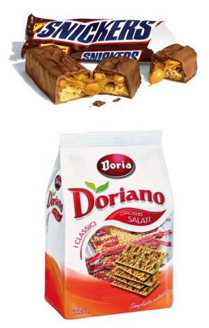 Snickers e Crackers doriano