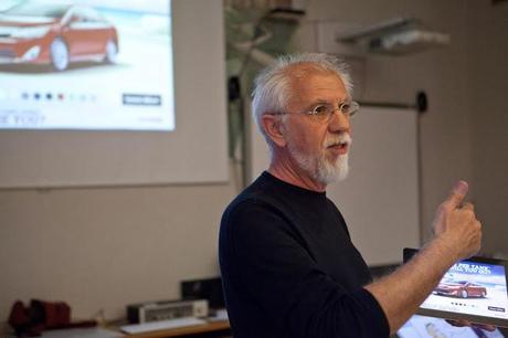 lezione al liceo artistico di Pisa- maggio 2013