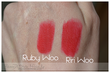 Riri Woo VS.Ruby Woo M.A.C.