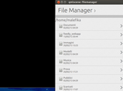 File Manager Terminale Ubuntu Touch aggiunti delle core apps