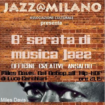 8° serata di musica Jazz organizzata dall`associazione Jazz@Milano il 23 maggio 2013 alle Officine Creative Ansaldo.