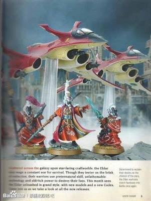 Nuovi Eldar: altre immagini da White Dwarf