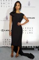 zoe saldana - lanvin FW 2013 (scarpe gucci e gioielli david yurman)