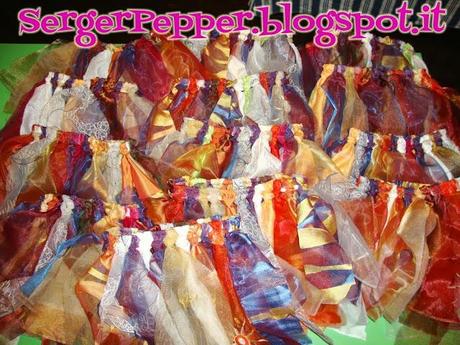 SergerPepper - Tutus from Curtain samples - #tutorial #refashion