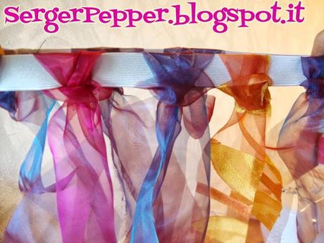 SergerPepper - Tutus from Curtain samples - #tutorial #refashion