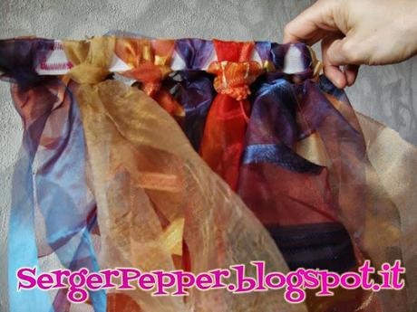 SergerPepper - Tutus from Curtain samples - #tutorial #refashion